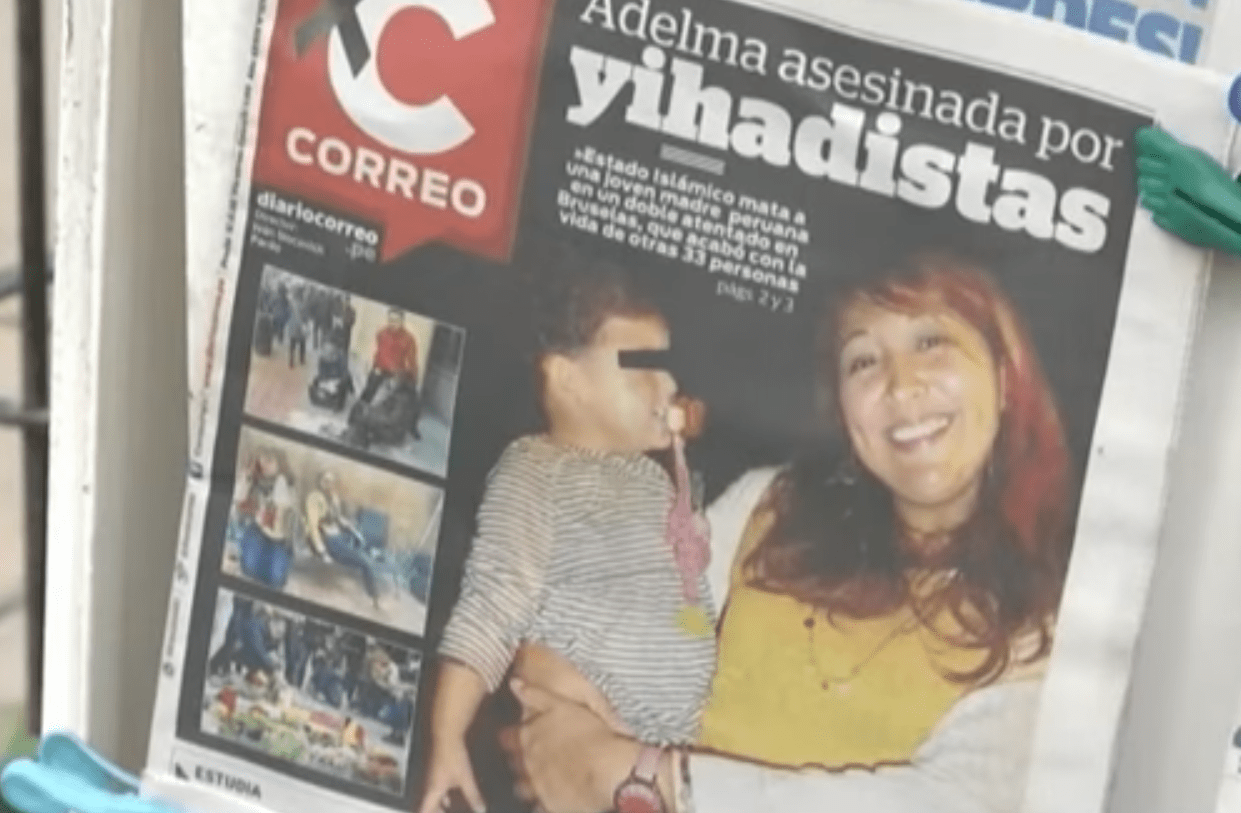 Adelma, vítima do terror em Bruxelas