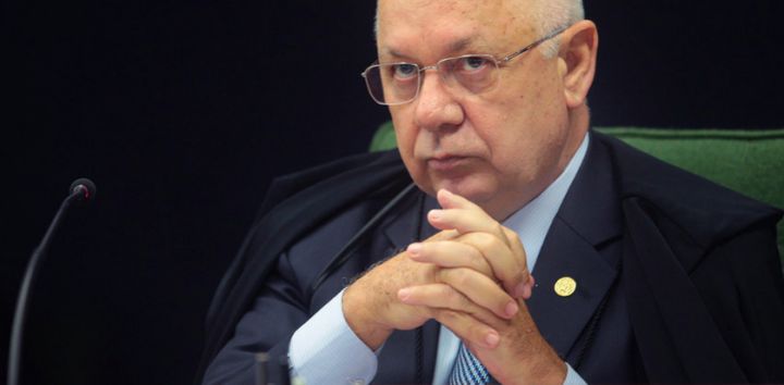 Teori Zavascki, relator da Lava Jato no Supremo. Nelson Jr. STF