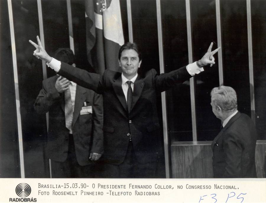 Collor - 1990 - congresso, impeachment