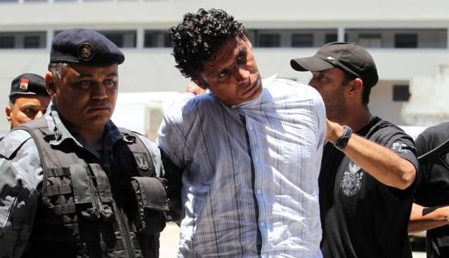 Nem da Rocinha após ser preso no Rio.