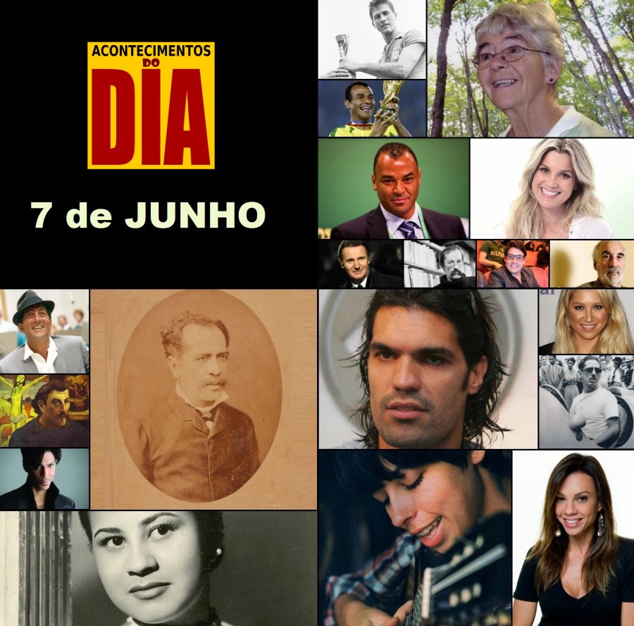 7 de junho - Acontecimentos do Dia - Capa