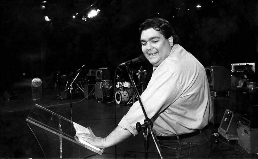 2 de maio - Fausto Silva, jovem