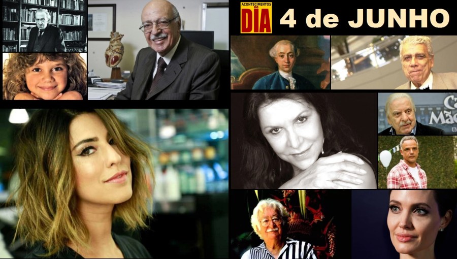 4 de junho - Acontecimentos do Dia - Capa