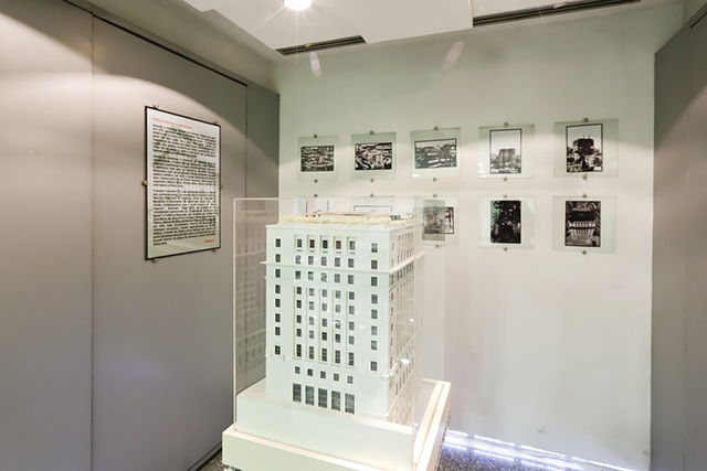 Maquete do prédio da Prefeitura de São Paulo