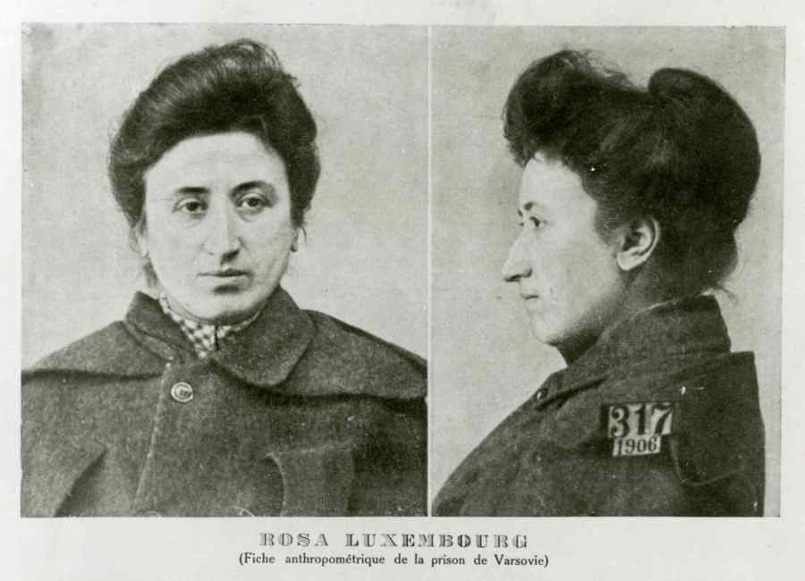 Rosa Luxemburgo, filósofa, marxista, economista, política, líder, 9