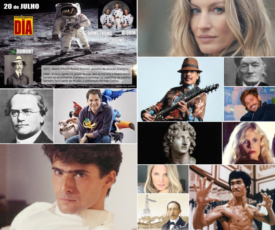 20 de julho - Acontecimentos do Dia - Capa