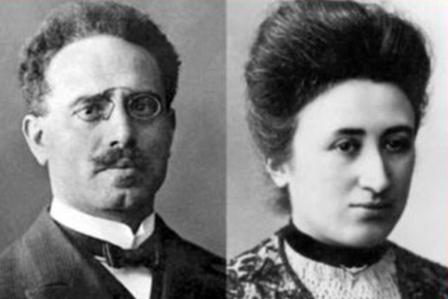 Karl Liebknecht, Rosa Luxemburgo, filósofa, marxista, economista, política, líder, 13