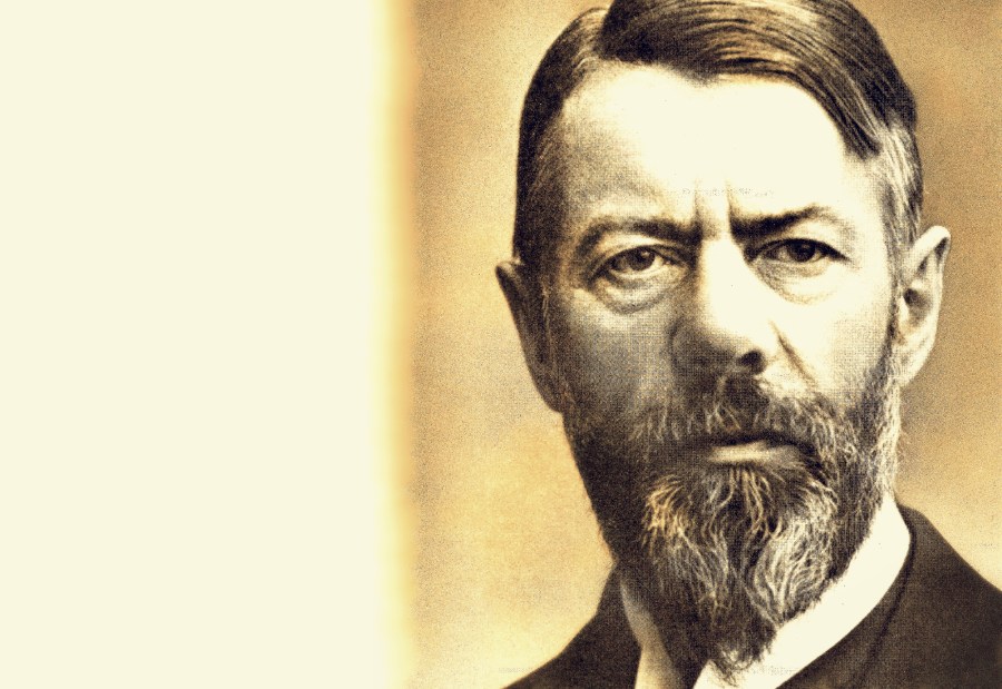 Portrait of German political economist and social scientist Max Weber (1864 - 1920), a founder of the discipline of sociology, who called himself 'The Enemy of the Squires' and championed the cause of social and economic reform in Wilhelmine Germany, circa 1910. His most famous work is 'The Protestant Ethic and the Spirit of Capitalism' (1905) in which he explored the cultural and religious roots of Western capitalism. (Photo by Hulton Archive/Getty Images)