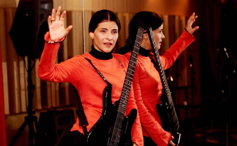 A cantora Marina Lima, em imagem de 2000