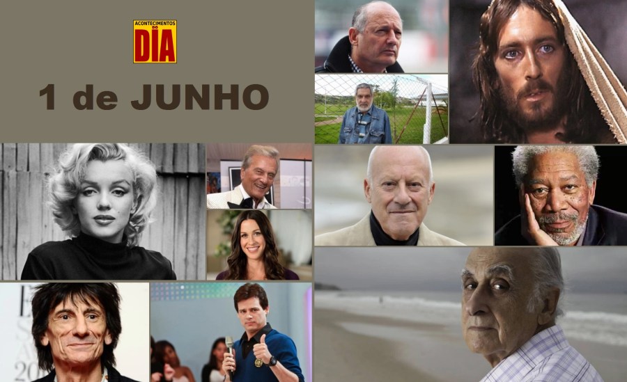 1 de junho - Acontecimentos do Dia - Capa