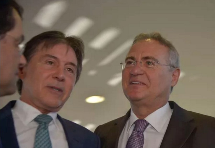 Eunício Oliveira e Renan.