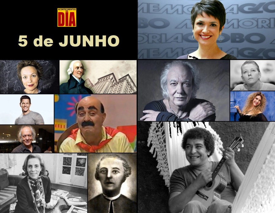 5 de junho - Acontecimentos do Dia - Capa