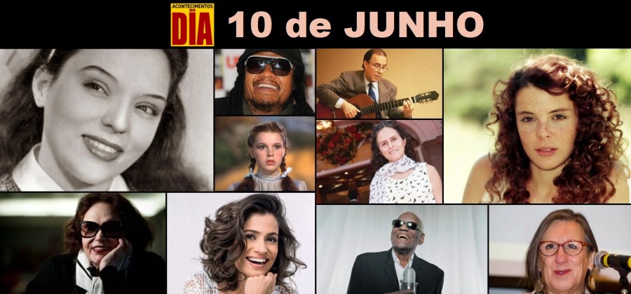 10 de junho - Acontecimentos do Dia - Capa