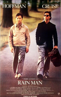Rain Man, Dustin Hoffman, Tom Cruise, Valeria Golino, Comédia, drama, filme, cine mp4, 3