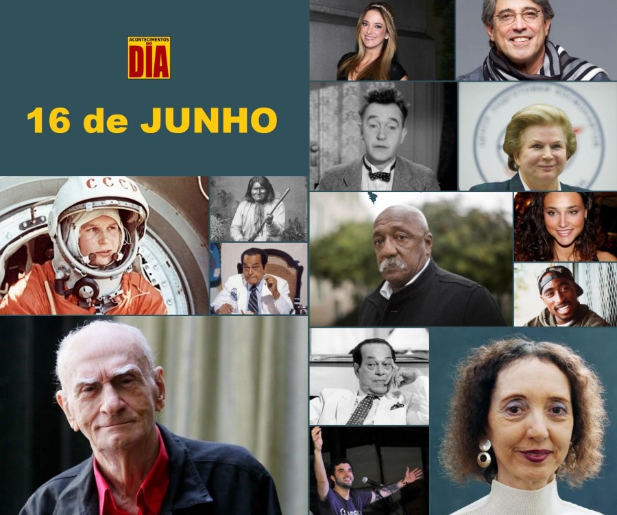 16 de junho - Acontecimentos do Dia - Capa