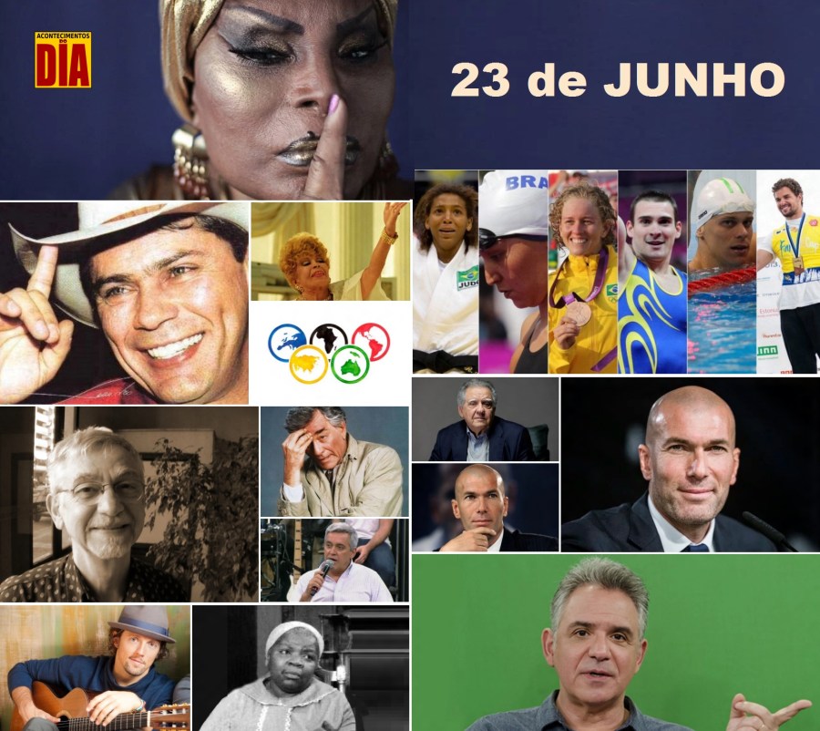 23 de junho - Acontecimentos do Dia - Capa