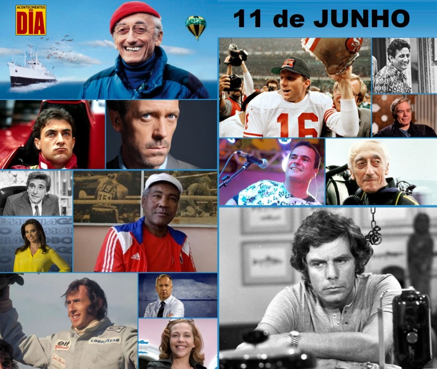 11 de junho - Acontecimentos do Dia - Capa