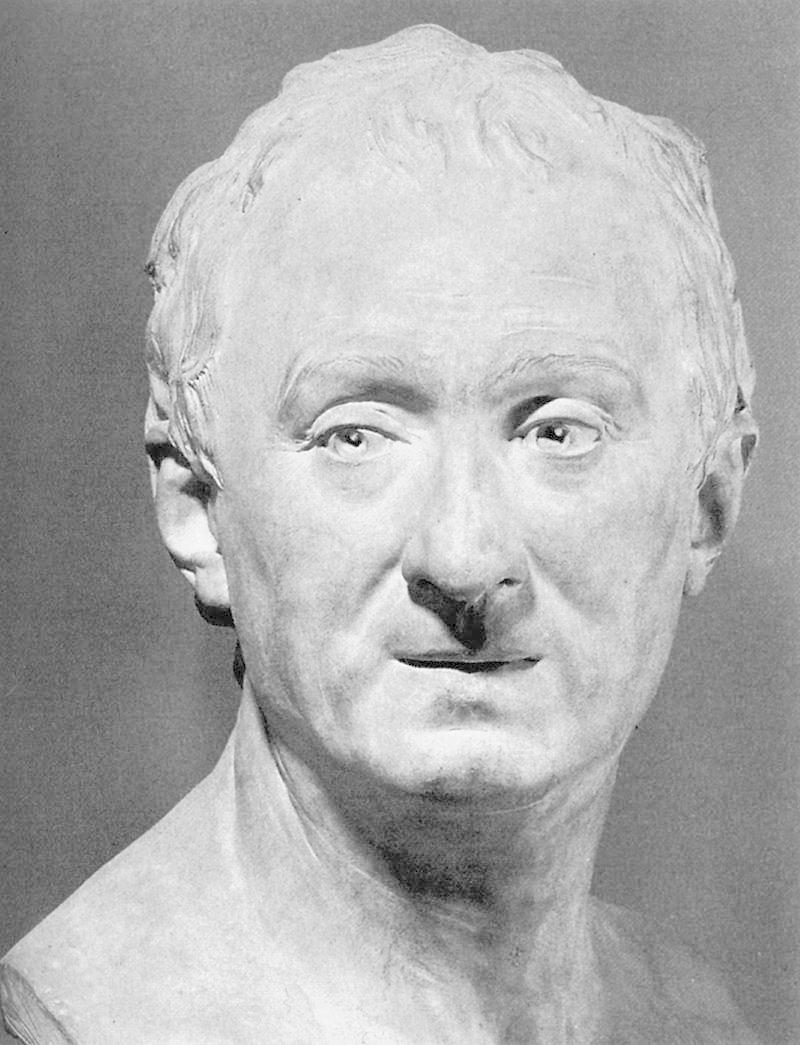 Denis Diderot by Jean Antoine Houdon