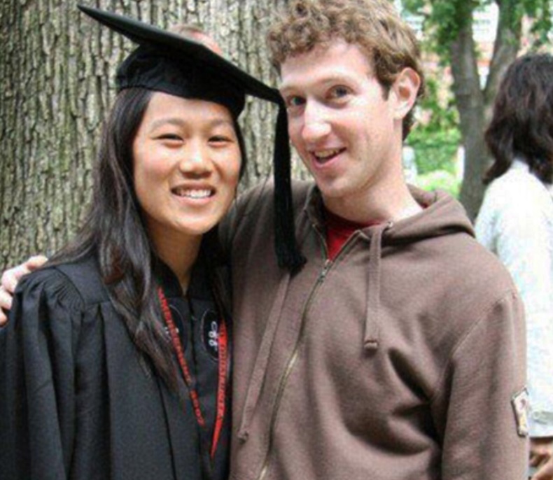 Mark Zuckerberg - Facebook - Esposa - Empresário e Programador - 9