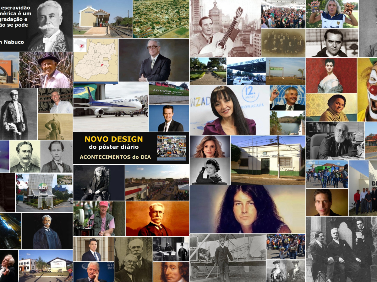 19 de Agosto • Dia Hoje • Edição&nbsp;2021