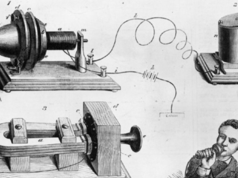 O telefone no Brasil e a amizade entre Dom Pedro II  e Graham&nbsp;Bell