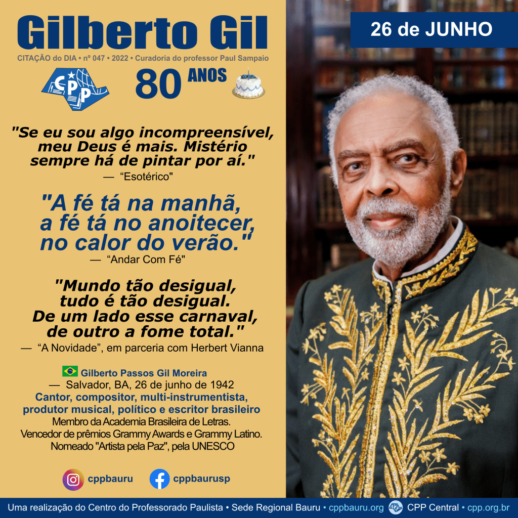 Gilberto Gil • 80&nbsp;Anos