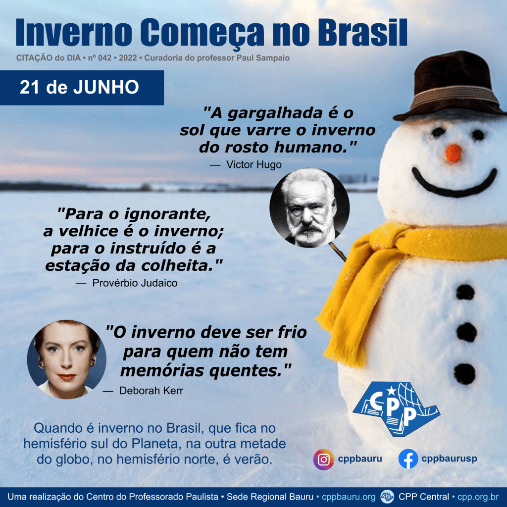 Inverno Começa no&nbsp;Brasil